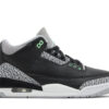 Air Jordan 3 Green Glow Signature Footwear