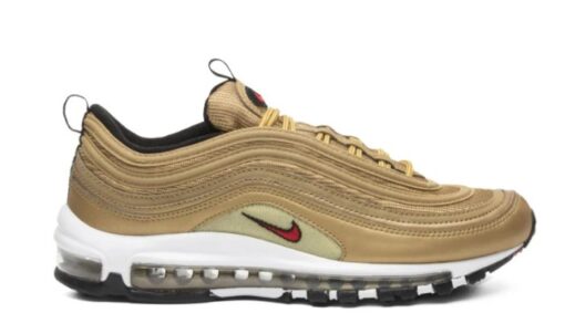 Air Max 97 OG QS Metallic Gold Signature Footwear