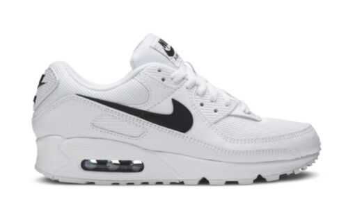 Air Max 90 'White Black' Iconic Sneaker