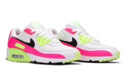 Air Max 90 GS 'Pink Volt' Signature Footwear