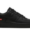 Air Force 1 Low 'Supreme - Mini Box Logo Black' Iconic Sneaker