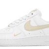 Air Force 1 Essential White Gold Iconic Sneaker