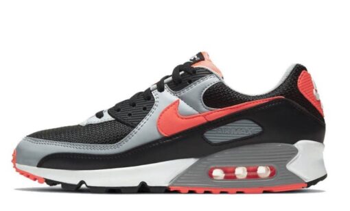 Air Max 90 Black Radiant Red Classic Kicks