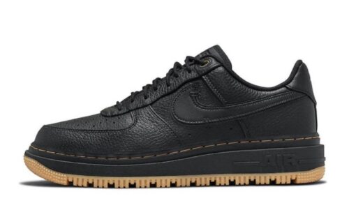 Air Force 1 Low Luxe Black Classic Kicks