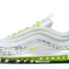 Air Max 97 Reflective Logo White Volt Iconic Sneaker