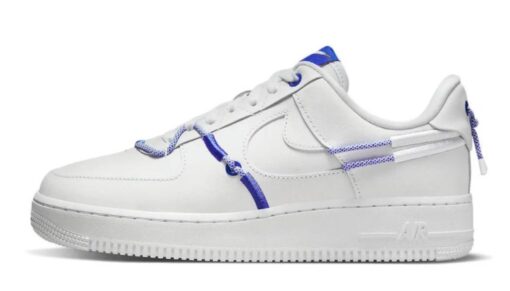 Air Force 1 Low LX White Orange Blue Iconic Sneaker