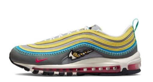 Air Max 97 Air Sprung Grey Yellow Signature Footwear