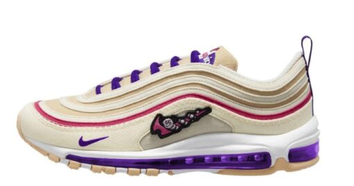 Air Max 97 Air Sprung Beige Purple Signature Footwear