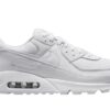 Air Max 90 Premium 'White Metallic Silver' Iconic Sneaker