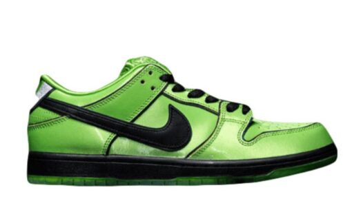 The Powerpuff Girls x Nike Dunk Low Pro SB QS 'Buttercup' Unfading Sneaker