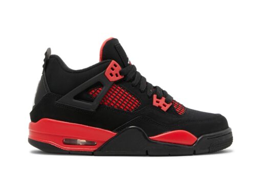 Air Jordan 4 Retro Red Thunder Unfading Sneaker