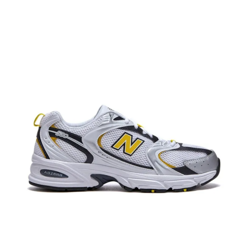 New Balance 530 Munsell White Citra Yellow Iconic Sneaker