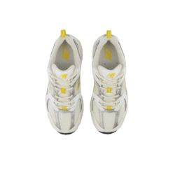 New Balance 530 'sea Salt White Ginger Lemon Silver Metallic' Sneakers Everlasting Sneaker