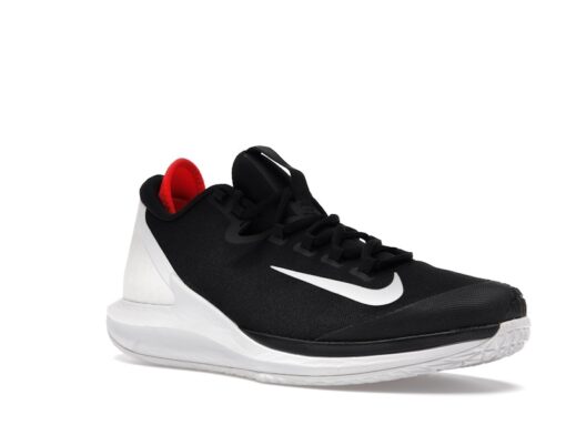 Nike Court Air Zoom Zero Black Bright Crimson Iconic Sneaker