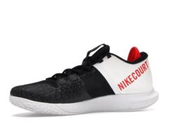 Nike Court Air Zoom Zero Black Bright Crimson Iconic Sneaker