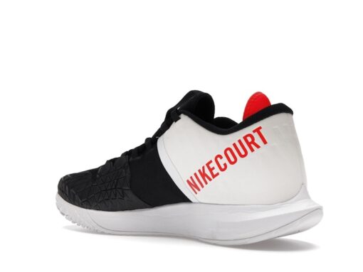 Nike Court Air Zoom Zero Black Bright Crimson Iconic Sneaker