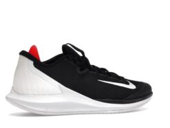 Nike Court Air Zoom Zero Black Bright Crimson Iconic Sneaker