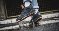 Air Jordan 4 Retro Levis NRG 'Black Levis' Classic Kicks