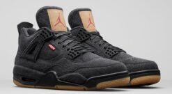 Air Jordan 4 Retro Levis NRG 'Black Levis' Classic Kicks