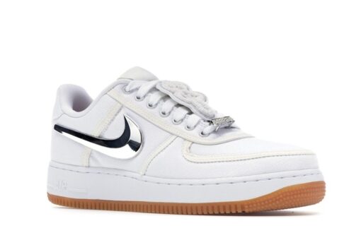 Nike Air Force 1 Travis Scott 'White' Signature Footwear