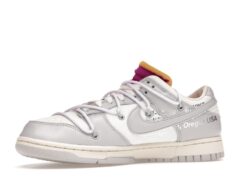 Nike Off-White x Dunk Low 'Lot 03 Of 50' Iconic Sneaker