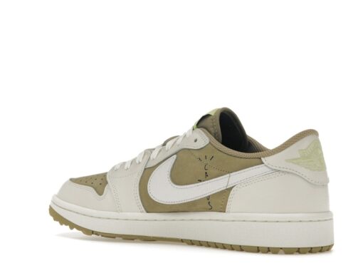 Travis Scott X Air Jordan 1 Low Golf - Neutral Olive Iconic Sneaker