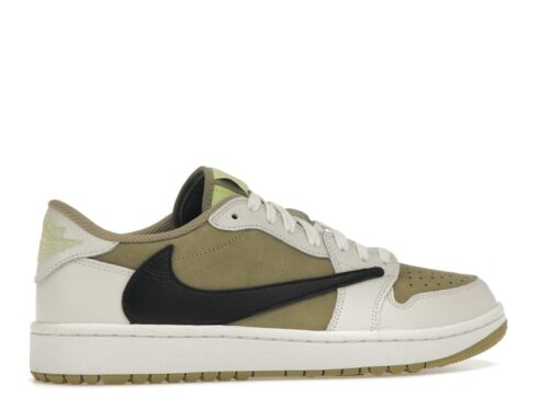 Travis Scott X Air Jordan 1 Low Golf - Neutral Olive Iconic Sneaker