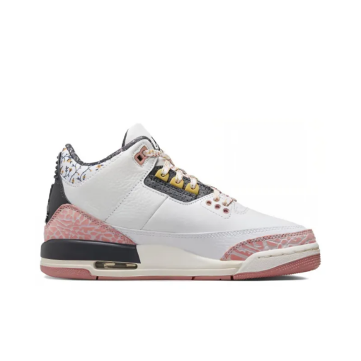 Air Jordan 3 Retro Vintage Floral Unfading Sneaker