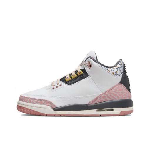 Air Jordan 3 Retro Vintage Floral Unfading Sneaker