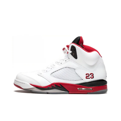 Air Jordan 5 Retro Fire Red Black Tongue 2013 Iconic Sneaker