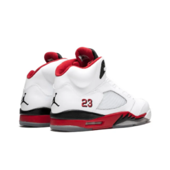 Air Jordan 5 Retro Fire Red Black Tongue 2013 Iconic Sneaker