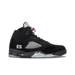 Air Jordan 5 Retro Black Metallic 2011 Signature Footwear