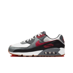 Air Max 90 'team Red Gum' Unfading Sneaker