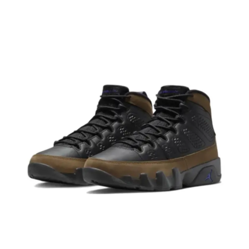 Air Jordan 9 Retro Light Olive Concord Signature Footwear