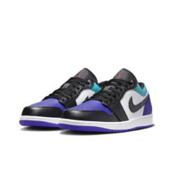 Air Jordan 1 Low Court Purple Tropical Twist Iconic Sneaker