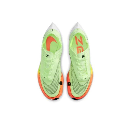 Zoomx Vaporfly Next% 2 Barely Volt Hyper Orange Iconic Sneaker