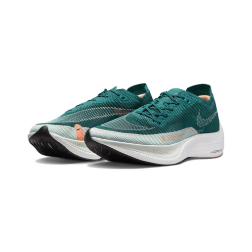 Zoomx Vaporfly Next% 2 Bright Spruce Peach Cream Unfading Sneaker