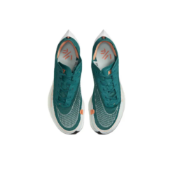 Zoomx Vaporfly Next% 2 Bright Spruce Peach Cream Unfading Sneaker