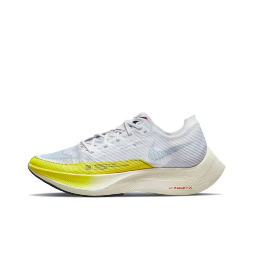 Zoomx Vaporfly Next% 2 White Yellow Strike Women's Iconic Sneaker