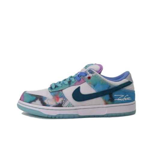 SB Dunk Low Futura Laboratories Bleached Aqua Iconic Sneaker