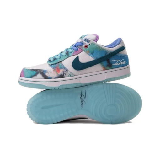 SB Dunk Low Futura Laboratories Bleached Aqua Iconic Sneaker