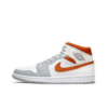 Air Jordan 1 Mid Starfish Pure Platinum Classic Kicks