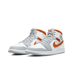 Air Jordan 1 Mid Starfish Pure Platinum Classic Kicks