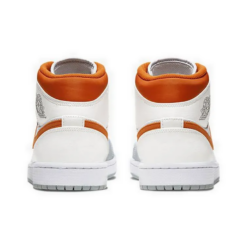 Air Jordan 1 Mid Starfish Pure Platinum Classic Kicks