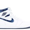 Nike Air Jordan 1 Retro High OG Metallic Navy Signature Footwear