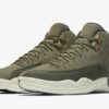 Jordan 12 Retro Olive Green Classic Kicks