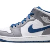 Air Jordan 1 Mid True Blue Classic Kicks