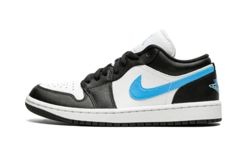 Air Jordan 1 Low ‘black University Blue’ Revered Footwear