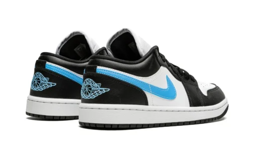 Air Jordan 1 Low ‘black University Blue’ Revered Footwear