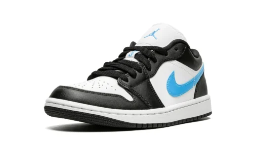 Air Jordan 1 Low ‘black University Blue’ Revered Footwear